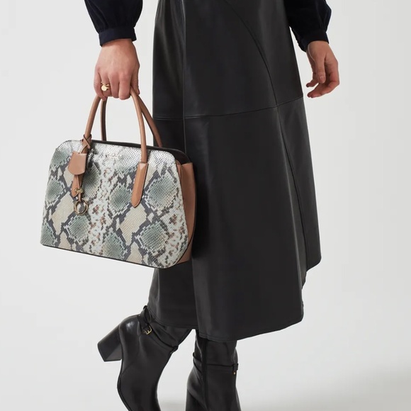 Radley London Liverpool 2.0 Medium Zip-Top Satchel - Butterscotch - Picture 7 of 7